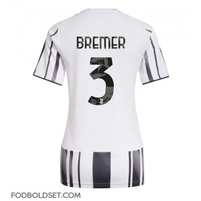 Juventus Gleison Bremer #3 Hjemmebanetrøje Dame 2025-26 Kortærmet Juventus Gleison Bremer #3 Hjemmebanetrøje Dame 2025-26 Kortærmet